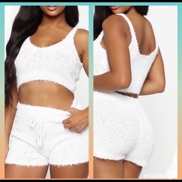 Cute! Fluffy shorts set 💕💕 - Picture 2 of 11